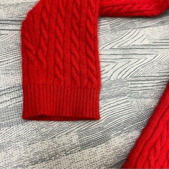 Charter Club 100% Cashmere Cable Knit Turtleneck Sweater - Picture 14 of 15